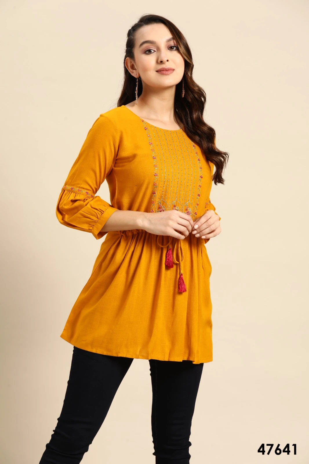 Mahotsav Short Top Vol 01 Rayon Wholesale Western Short Top Catalog — Wholesale Kurtis, MPA wholesale from Surat — view 9